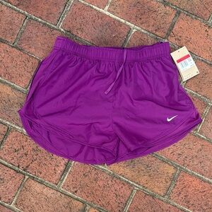 Nike Women's Bold Purple Athletic Shorts